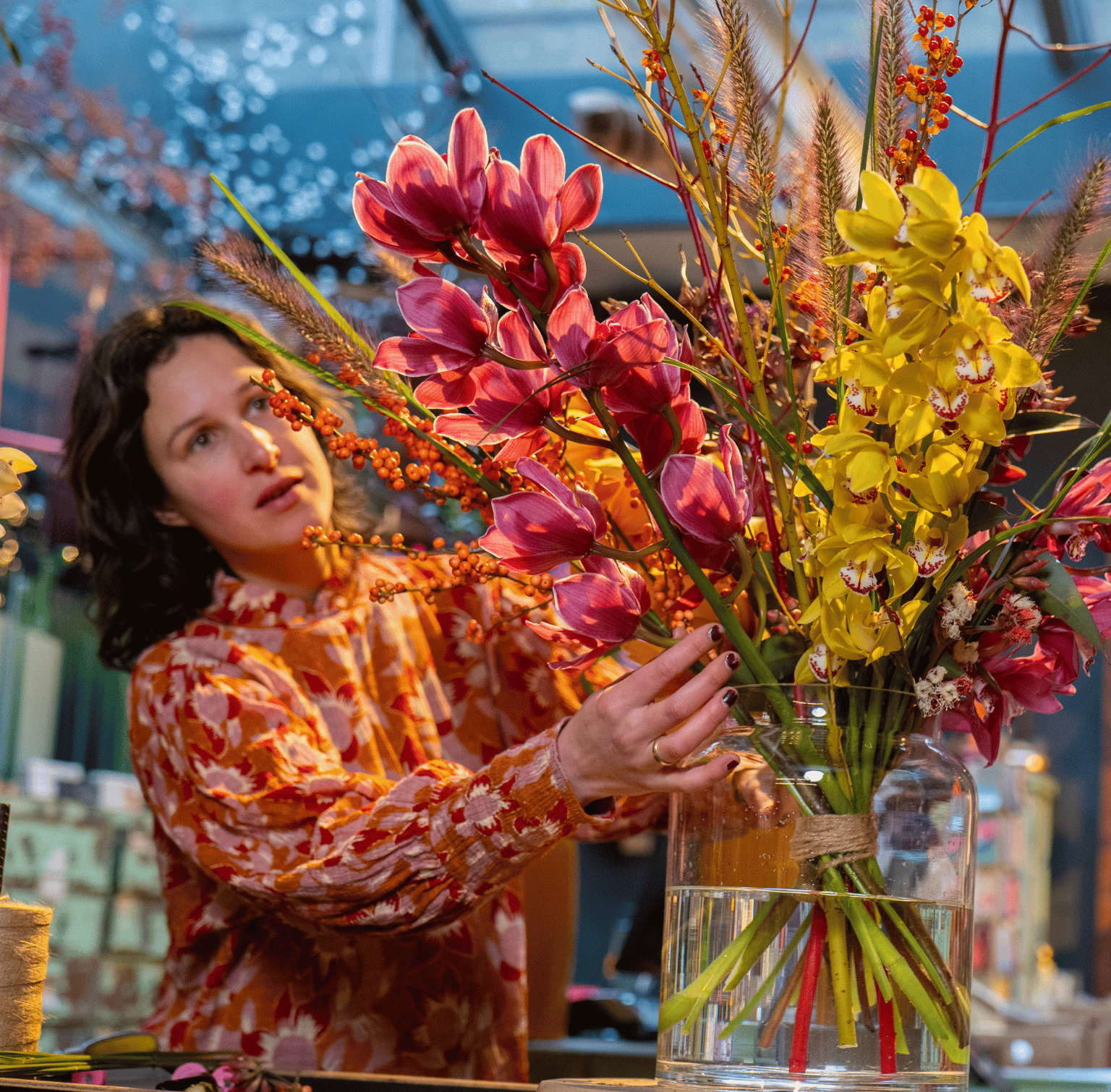 Delft Hemelse bloemen Roos